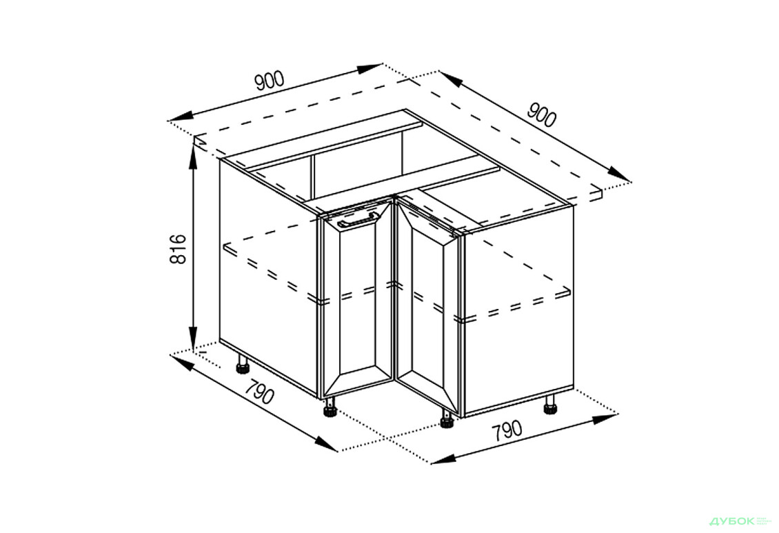 Н 90x90 Марго Світ Меблів - Зображення 1 Зображення 1 - Н 90x90 Марго Світ Меблів