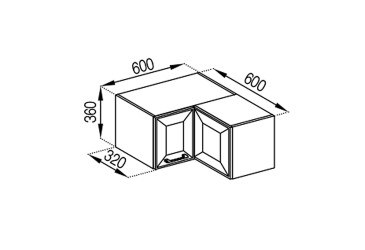 А 60x60 кут прямий (320)