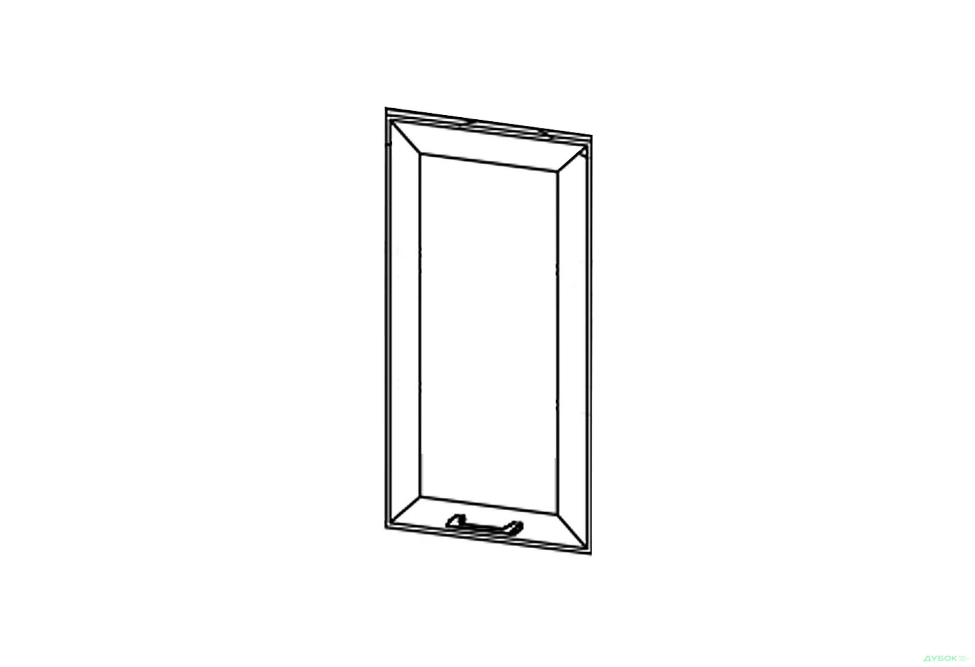 Зображення 1 - Фасад В 60x60 МДФ Марго Світ Меблів