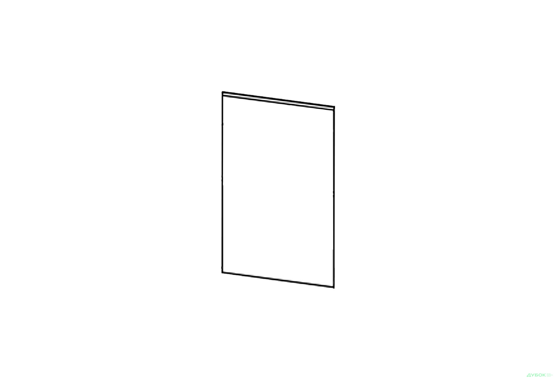 Изображение 1 - Фасад ДСП В 60x60 Доминика Svit Mebliv