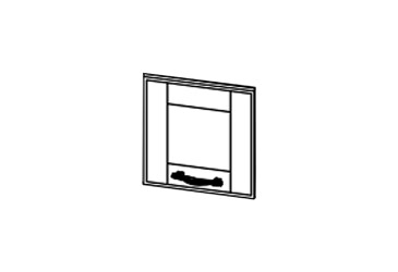 Фасад А 60x60 Доминика Svit Mebliv