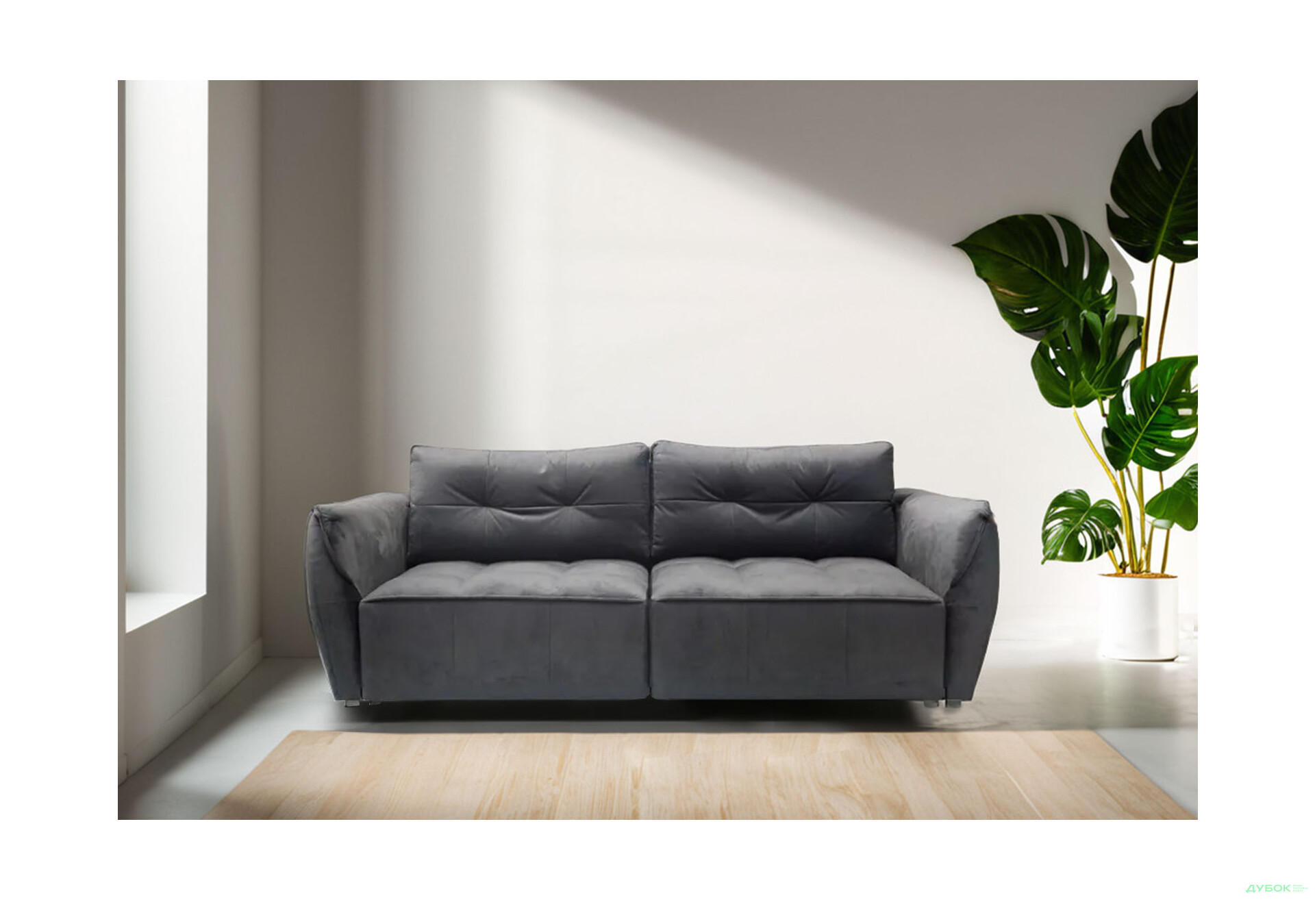 Диван UMa ALB / Альб 246х123 см раскладной серо-фиолетовый (Topaz 79) - Изображение 2 Изображение 2 - Диван UMa ALB / Альб 246х123 см раскладной серо-фиолетовый (Topaz 79)