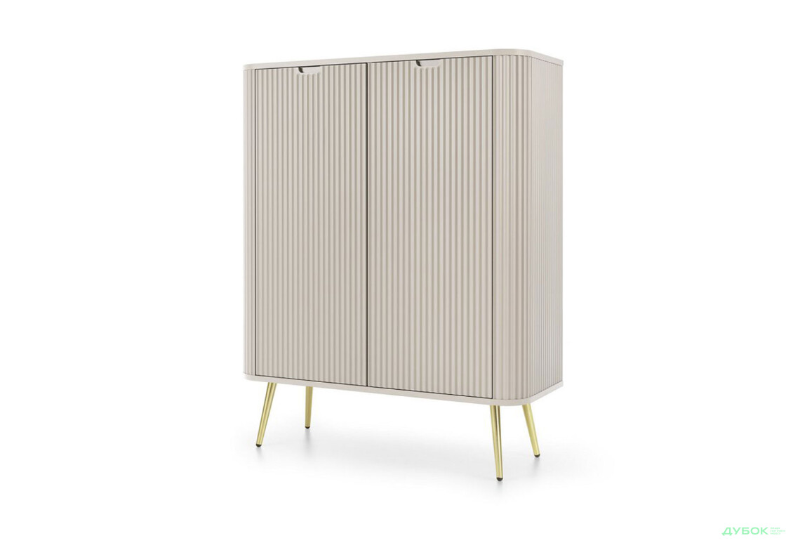 Комод Perfect Home Зова / Zova 2-дверный 103 см, кашемир, золотые ножки - Изображение 1 Изображение 1 - Комод Perfect Home Зова / Zova 2-дверный 103 см, кашемир, золотые ножки