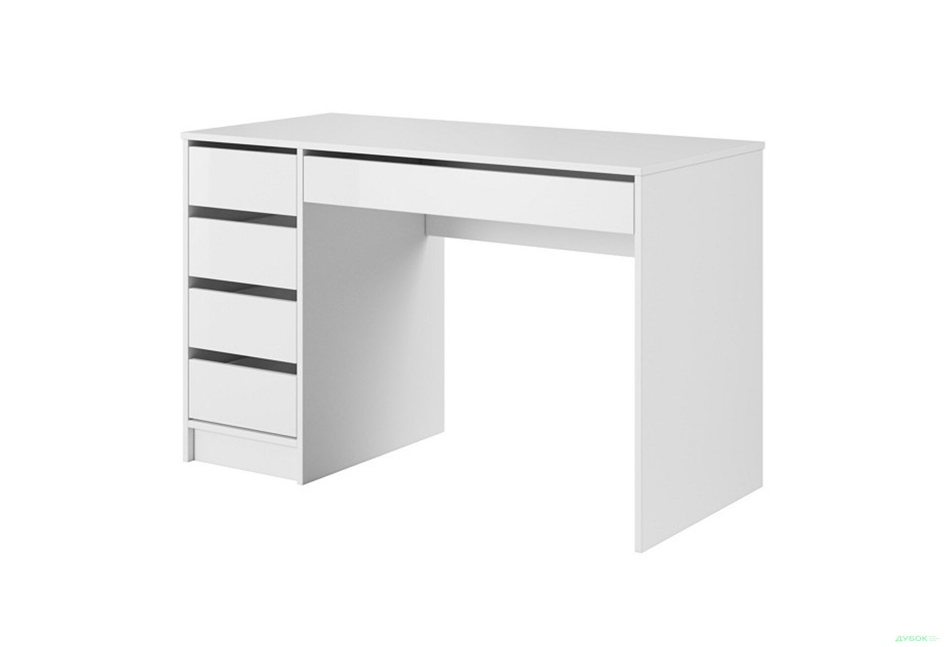 Изображение 1 - Стол письменный Perfect Home Ада / Ada 120х55 см с 5 ящиками, белый