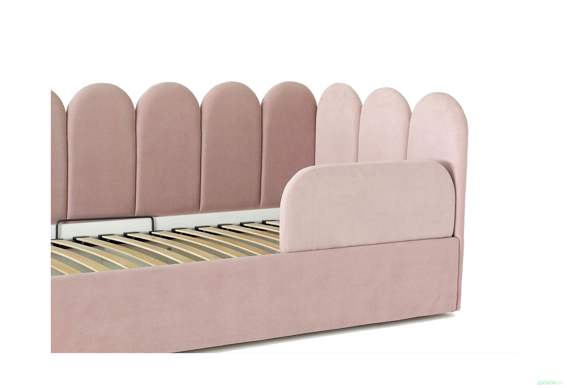 Ліжко-подіум Eurosof Емелі 90х190 см з нішею та металопідйомником + бортик - Зображення 5 Зображення 5 - Ліжко-подіум Eurosof Емелі 90х190 см з нішею та металопідйомником + бортик