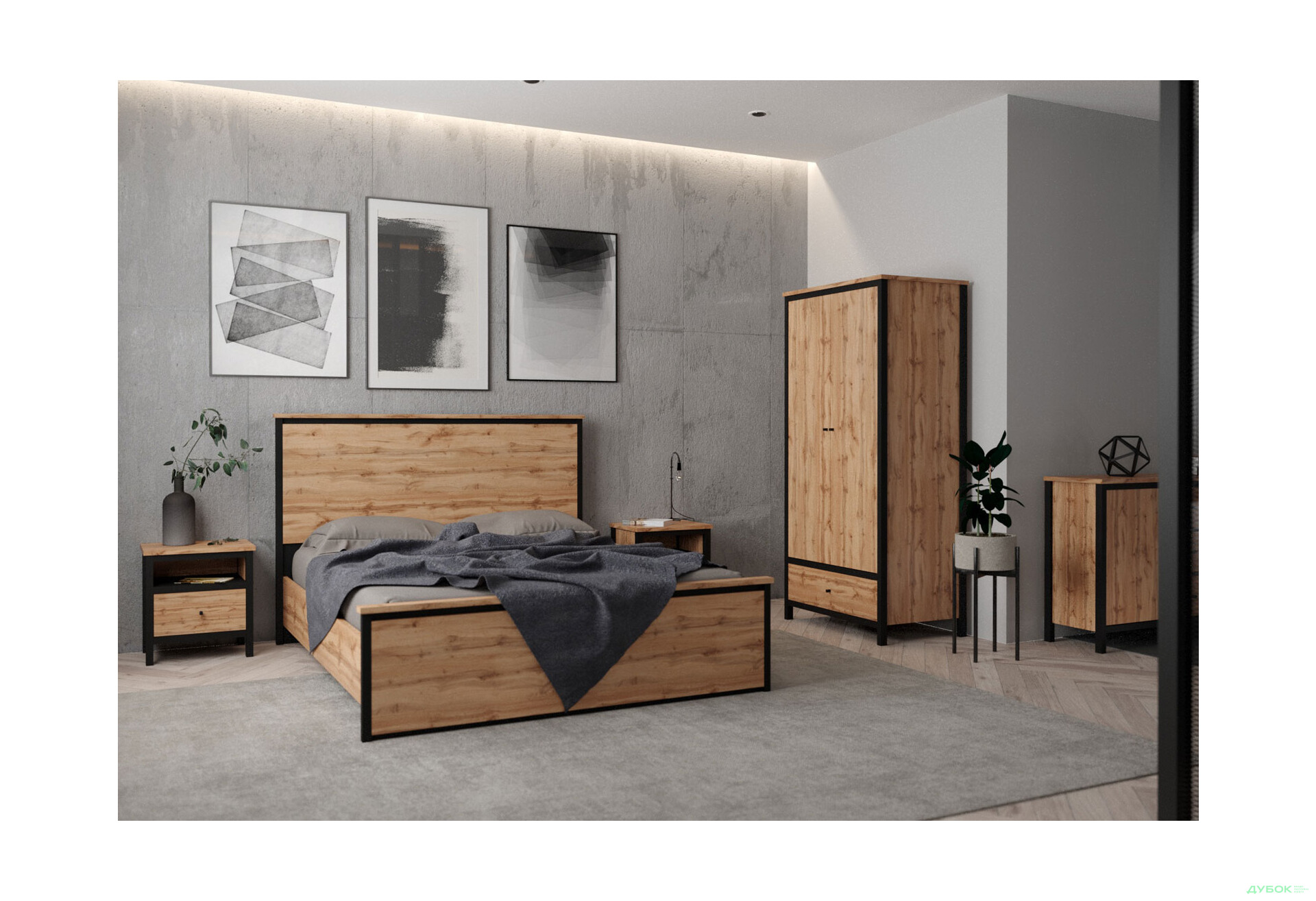 Модульна спальня Гербор - Зображення 1 Зображення 1 - Модульна спальня Гербор