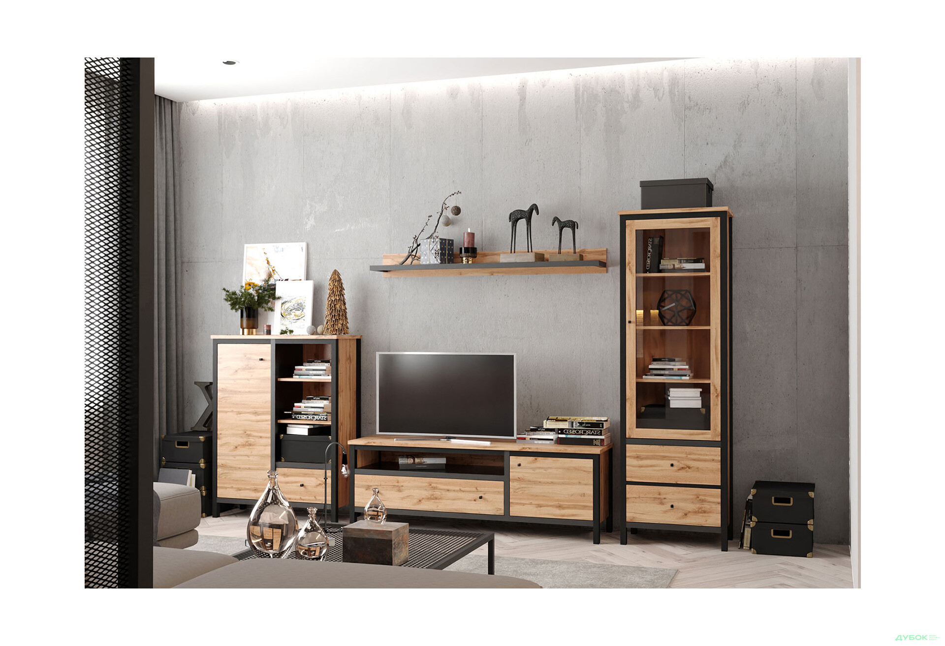 Модульна вітальня Гербор - Зображення 1 Зображення 1 - Модульна вітальня Гербор