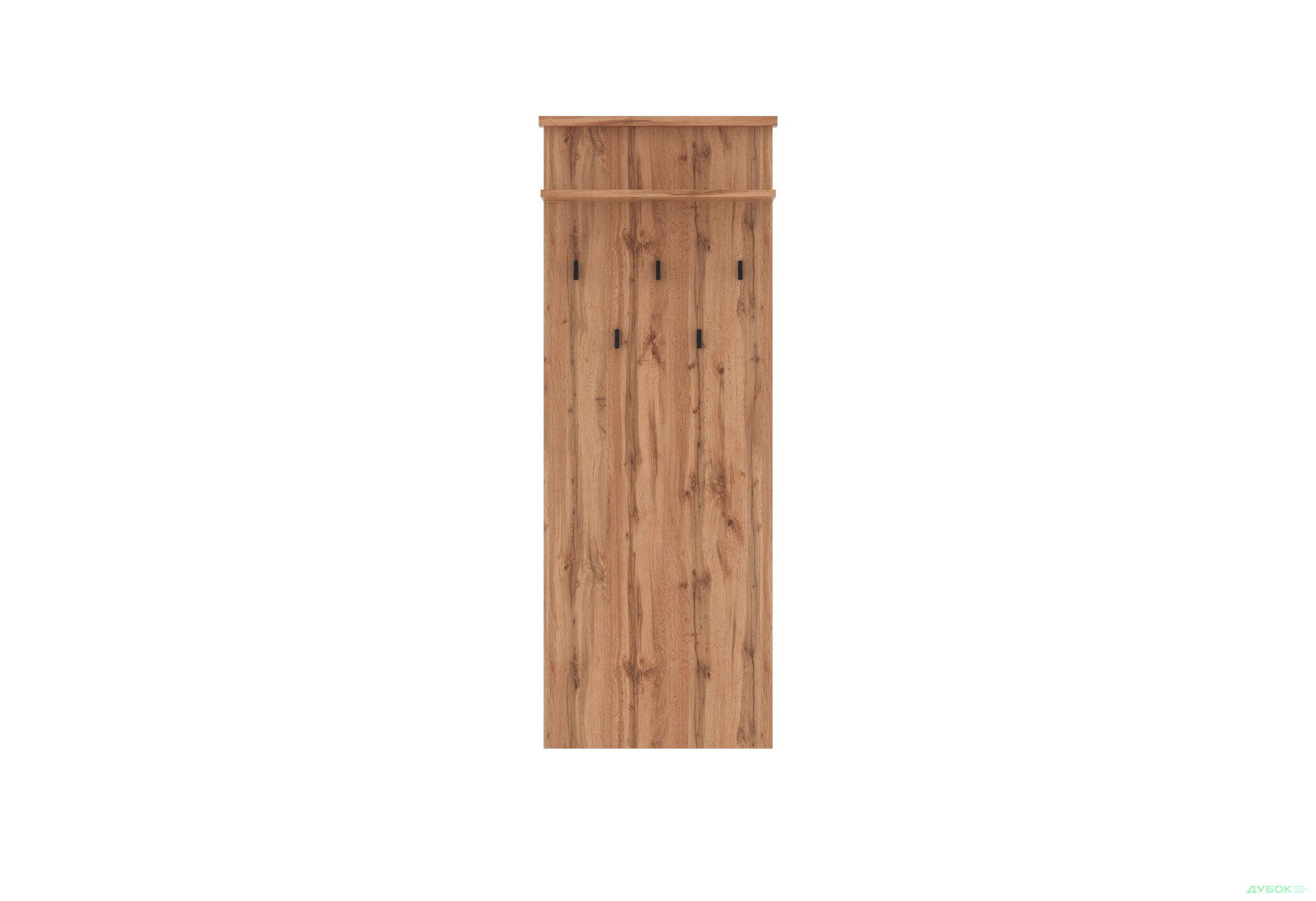 Передпокій Гербор Чос 173 см, Дуб тахо / чорний - Зображення 3 Зображення 3 - Передпокій Гербор Чос 173 см, Дуб тахо / чорний