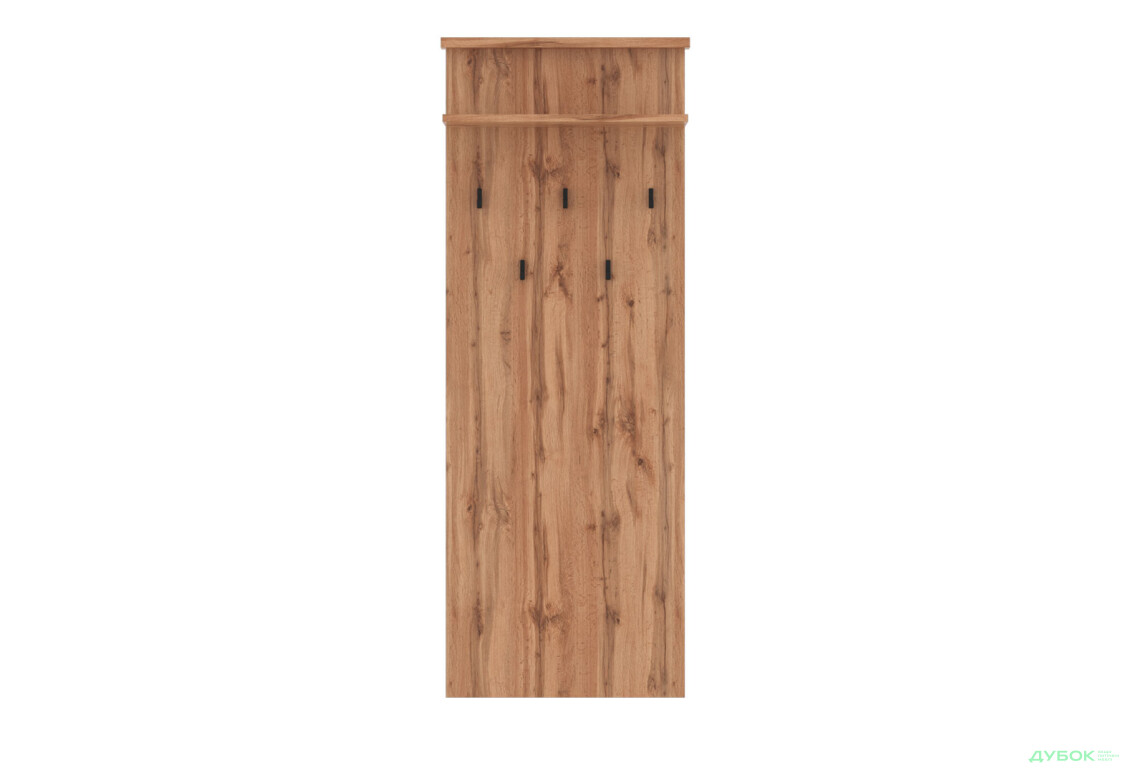 Передпокій Гербор Чос 173 см, Дуб тахо / чорний - Зображення 3 Зображення 3 - Передпокій Гербор Чос 173 см, Дуб тахо / чорний