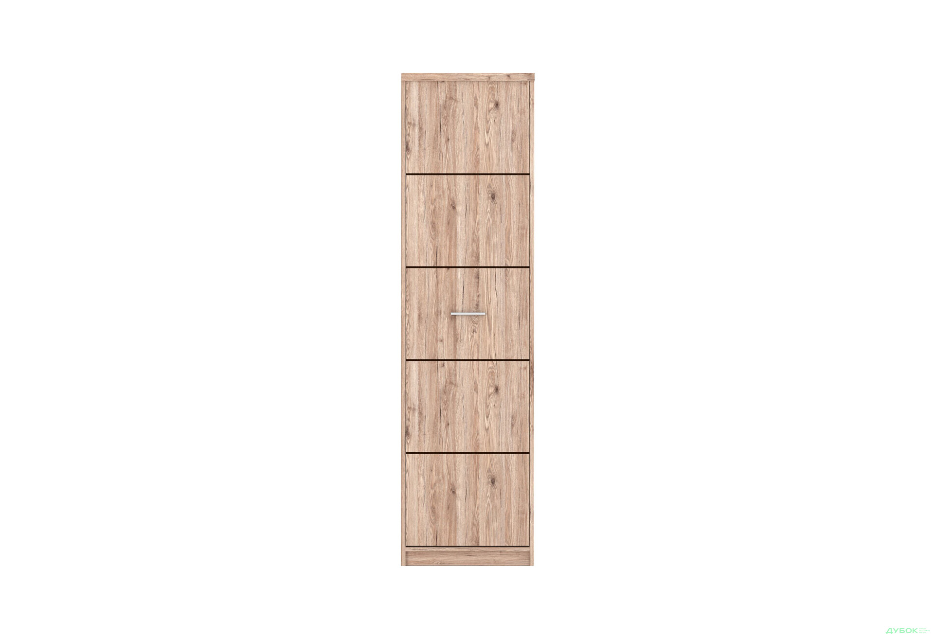 Шафа-пенал Гербор Шанталь закритий 53 см, дуб сан-ремо світлий - Зображення 1 Зображення 1 - Шафа-пенал Гербор Шанталь закритий 53 см, дуб сан-ремо світлий