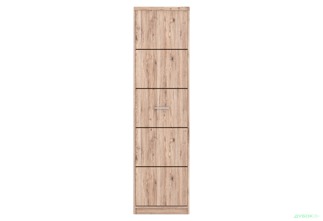 Шафа-пенал Гербор Шанталь закритий 53 см, дуб сан-ремо світлий - Зображення 1 Зображення 1 - Шафа-пенал Гербор Шанталь закритий 53 см, дуб сан-ремо світлий