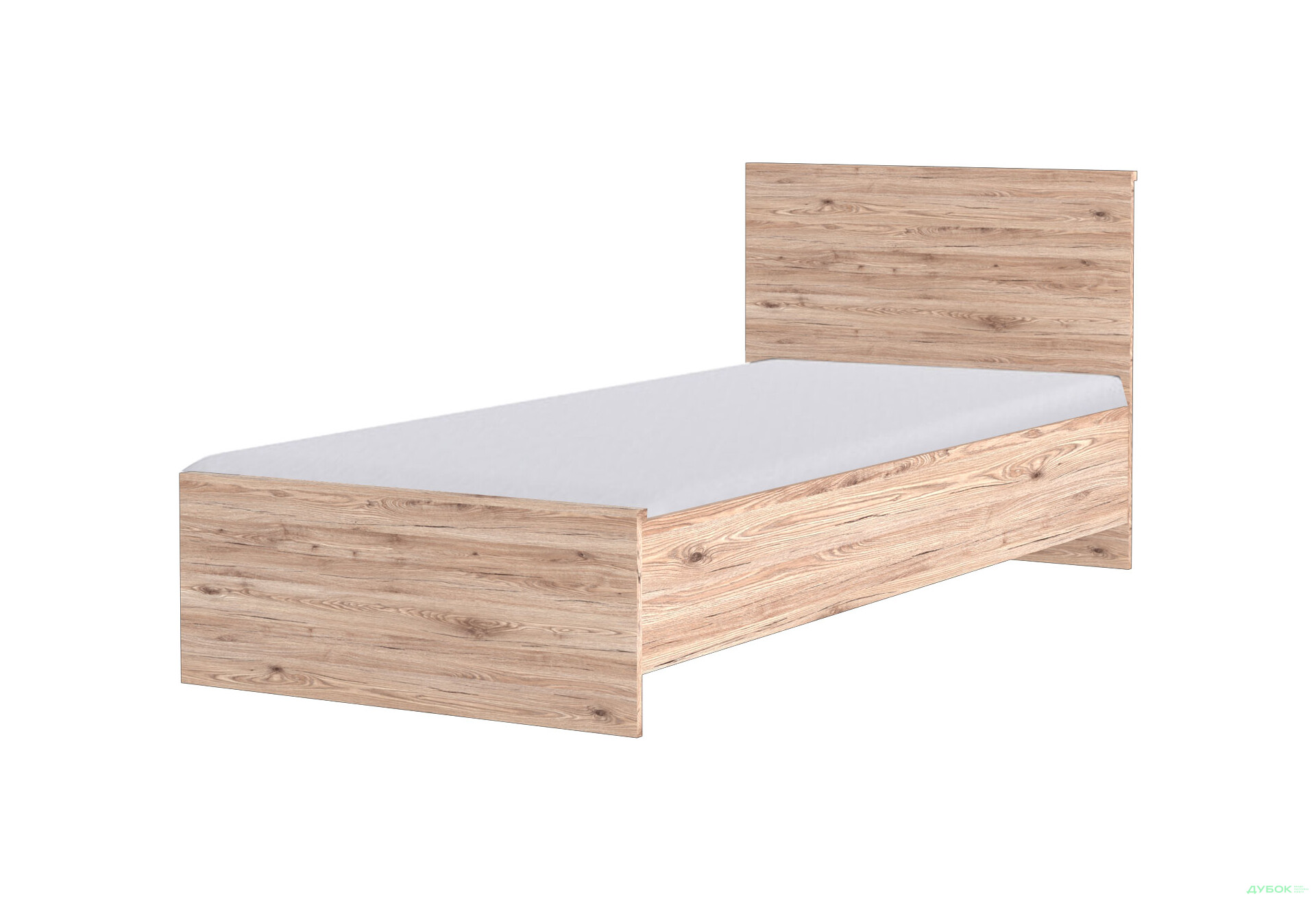 Ліжко Гербор Шанталь (без вкладу) 90х200 см, дуб сан-ремо світлий - Зображення 1 Зображення 1 - Ліжко Гербор Шанталь (без вкладу) 90х200 см, дуб сан-ремо світлий