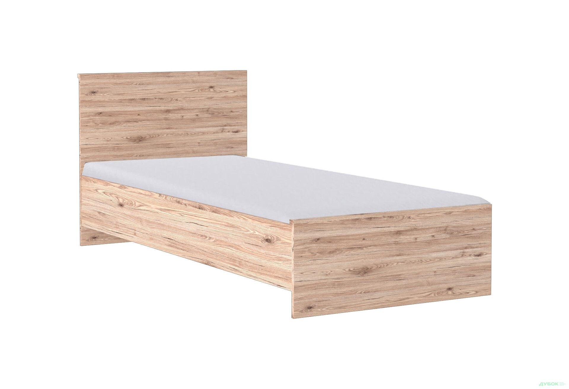Ліжко Гербор Шанталь (без вкладу) 90х200 см, дуб сан-ремо світлий - Зображення 4 Зображення 4 - Ліжко Гербор Шанталь (без вкладу) 90х200 см, дуб сан-ремо світлий