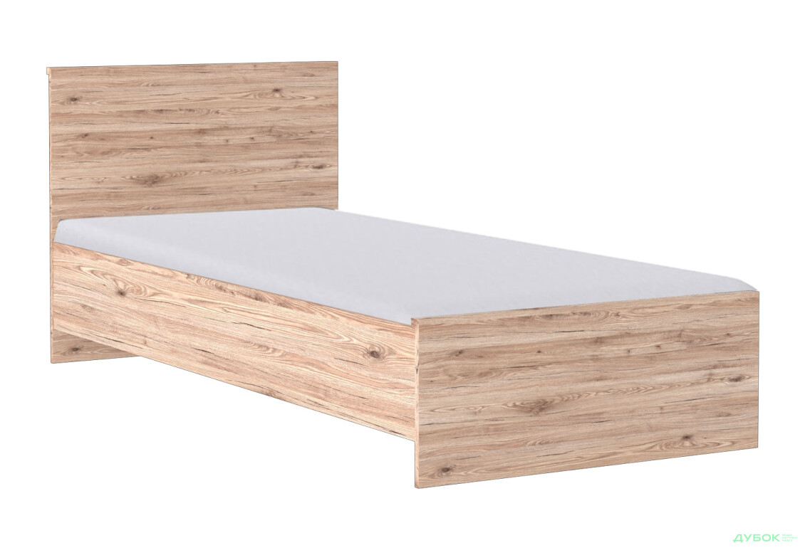 Ліжко Гербор Шанталь (без вкладу) 90х200 см, дуб сан-ремо світлий - Зображення 4 Зображення 4 - Ліжко Гербор Шанталь (без вкладу) 90х200 см, дуб сан-ремо світлий