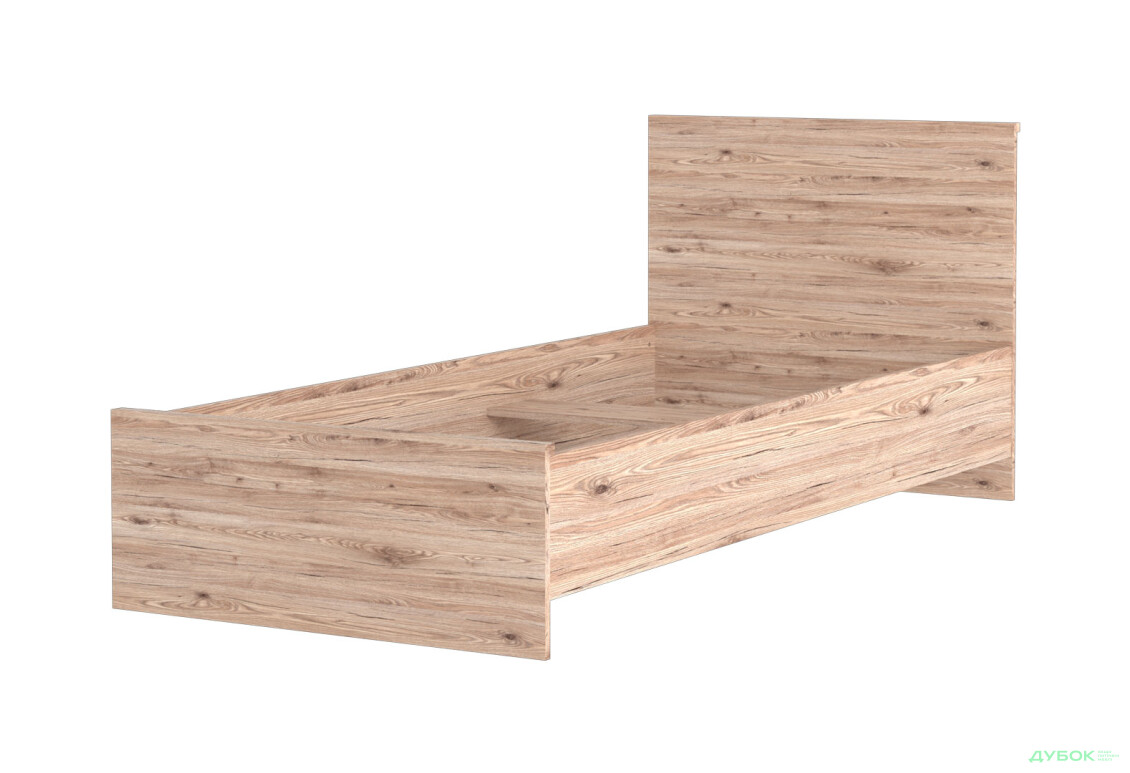 Ліжко Гербор Шанталь (без вкладу) 90х200 см, дуб сан-ремо світлий - Зображення 3 Зображення 3 - Ліжко Гербор Шанталь (без вкладу) 90х200 см, дуб сан-ремо світлий