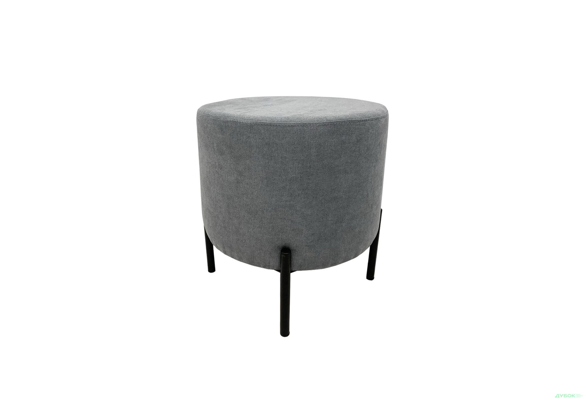 Пуф UMa Флафф 45x45 см, сірий (Soro 93) - Зображення 1 Зображення 1 - Пуф UMa Флафф 45x45 см, сірий (Soro 93)