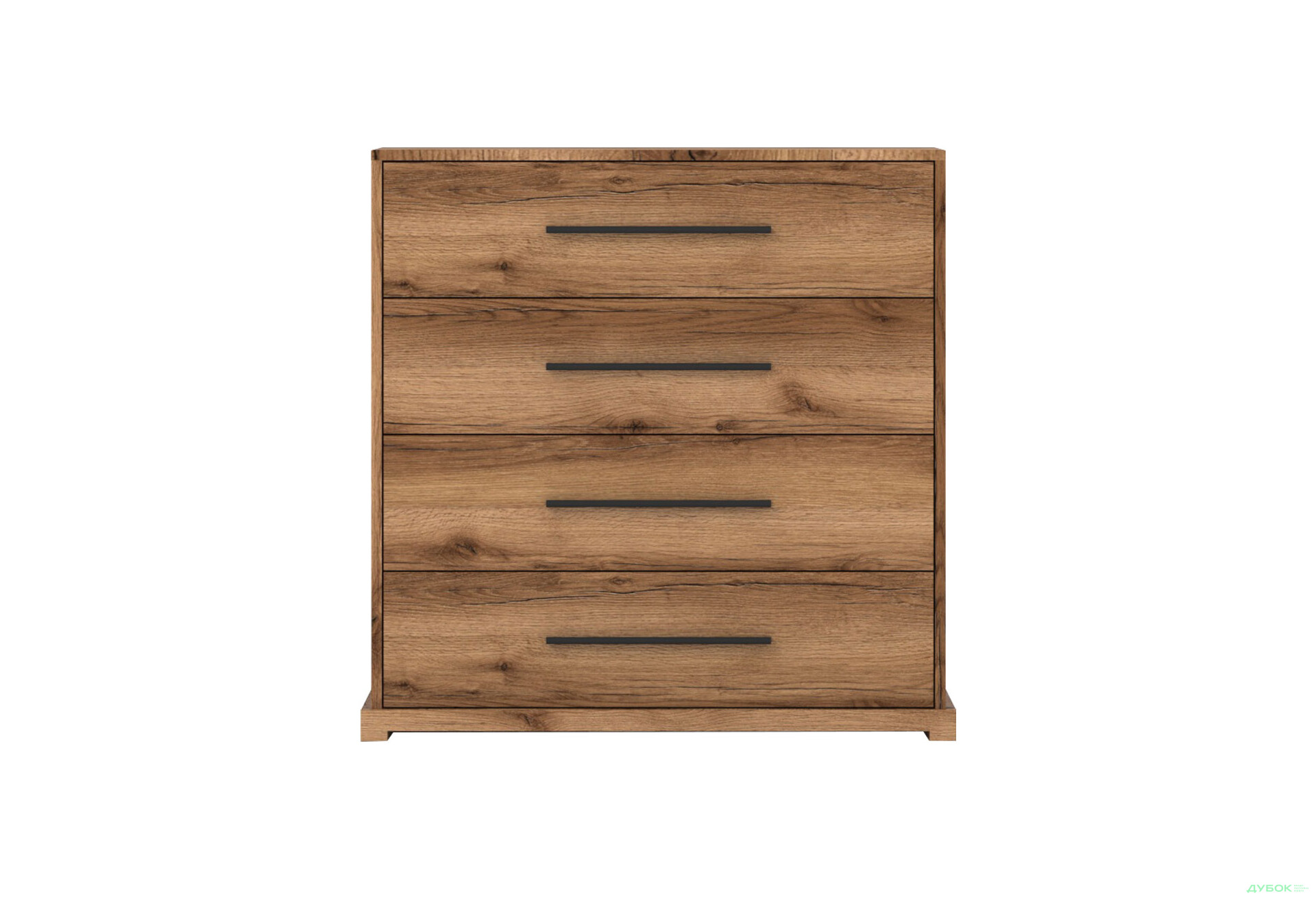 Комод Гербор Стемма с 4 ящиками 90 см, дуб делано темный - Изображение 1 Изображение 1 - Комод Гербор Стемма с 4 ящиками 90 см, дуб делано темный