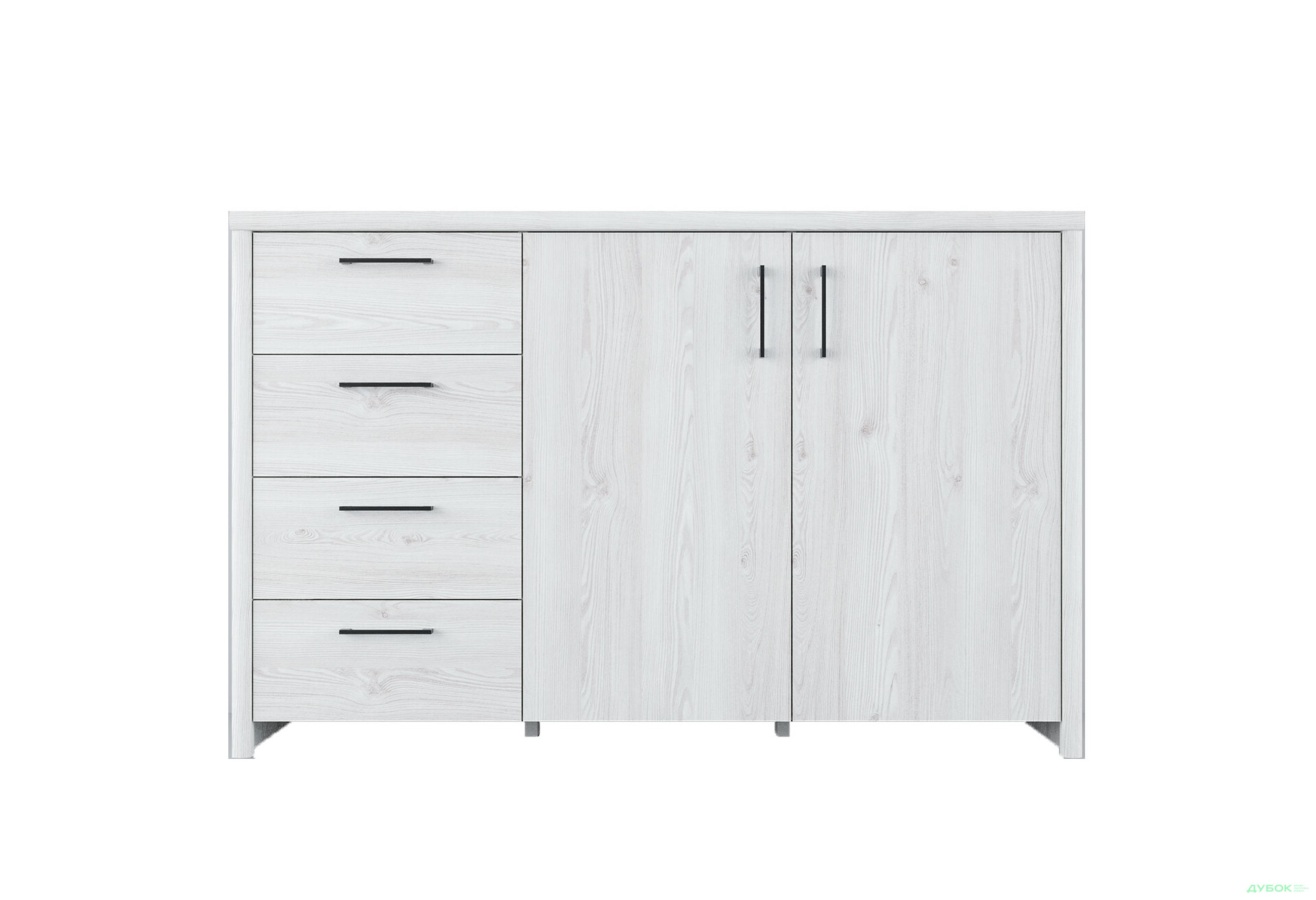 Комод ВМК Бланш KOM2D4S 144 см модрина сібіу - Зображення 1 Зображення 1 - Комод ВМК Бланш KOM2D4S 144 см модрина сібіу