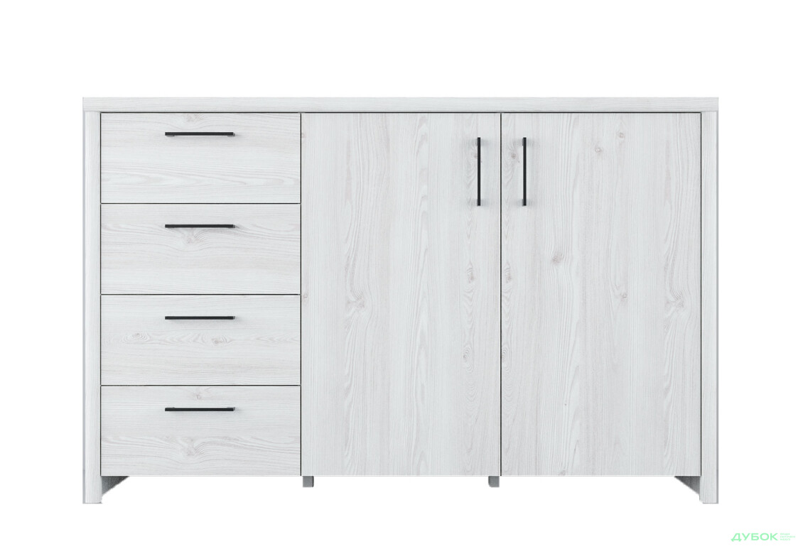 Комод ВМК Бланш KOM2D4S 144 см модрина сібіу - Зображення 1 Зображення 1 - Комод ВМК Бланш KOM2D4S 144 см модрина сібіу