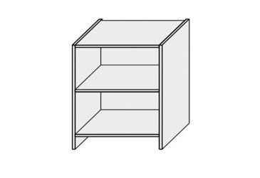 Корпус 60В 1дв Під витяжку телескоп 860мм