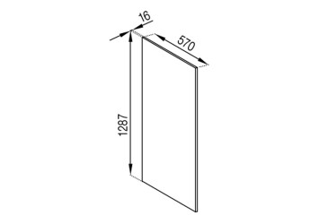 П панель внутрішня (h-720) до ст-ці 28 мм