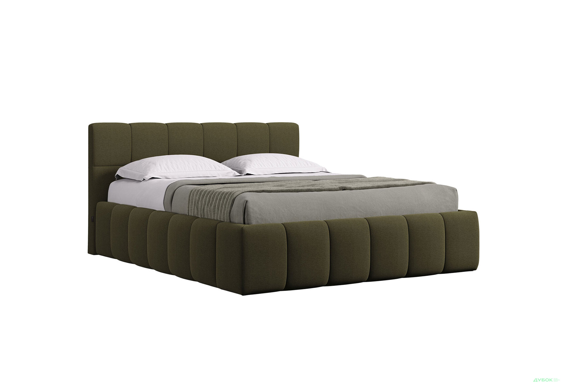 Ліжко-подіум MiroMark Тоні 180x200 підйомне з каркасом, оливка - Зображення 7 Зображення 7 - Ліжко-подіум MiroMark Тоні 180x200 підйомне з каркасом, оливка