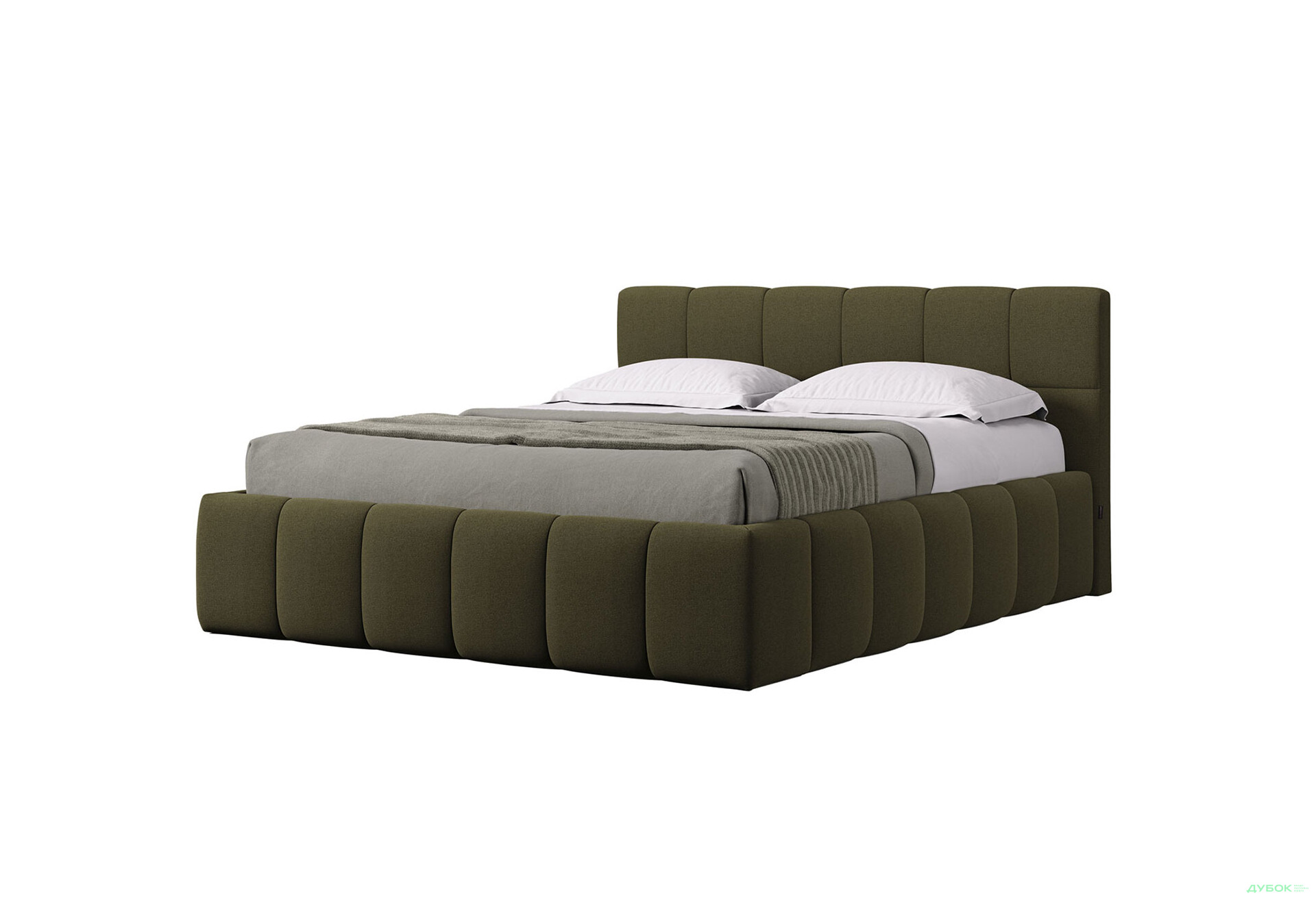 Ліжко-подіум MiroMark Тоні 180x200 підйомне з каркасом, оливка - Зображення 1 Зображення 1 - Ліжко-подіум MiroMark Тоні 180x200 підйомне з каркасом, оливка