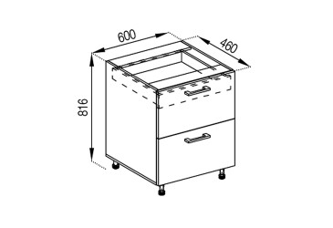 Н 60 Ш (+ВШ) Favorit Марта Лак Світ Меблів