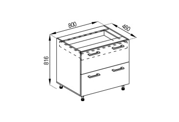 Н 80 Ш (+ВШ) Favorit Марта Лак Світ Меблів