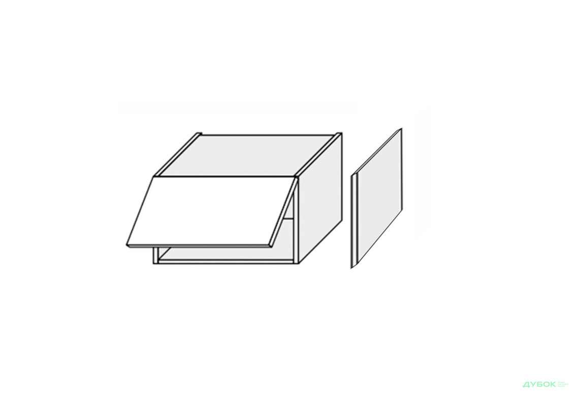 Бічна панель верхня 360мм антресоль Лео / Leo MiroMark - Зображення 1 Зображення 1 - Бічна панель верхня 360мм антресоль Лео / Leo MiroMark