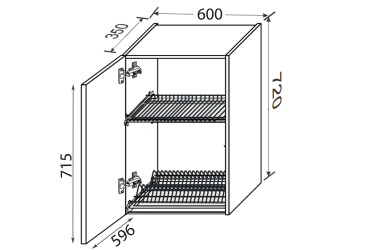 Верх 60ВС/720 1дв сушка Зображення Верх 60ВС/720 1дв сушка