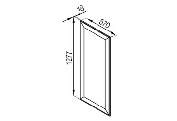 П панель внутрішня (h-720) до ст-ці 38 мм