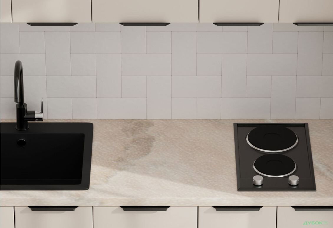 Кухня VIP-master Флет Люкс 2.0 м, беж мат - Зображення 4 Зображення 4 - Кухня VIP-master Флет Люкс 2.0 м, беж мат