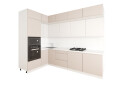 Кухня кутова VIP-master Інтерно Люкс / Interno Luxe 160х280 см, беж мат / молочний - Зображення 2 Зображення 2 - Кухня кутова VIP-master Інтерно Люкс / Interno Luxe 160х280 см, беж мат / молочний