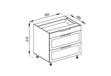 Н 80 3Ш (1+2) Favorit Анна Svit Mebliv
