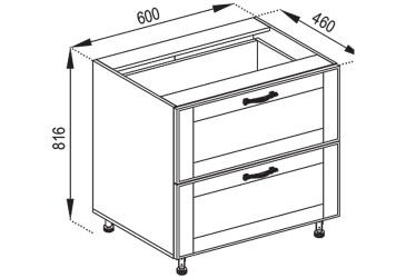 Н 60 Ш Favorit Доминика Svit Mebliv