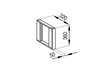 А вставка (320) (фасад ДСП) Домініка Світ Меблів