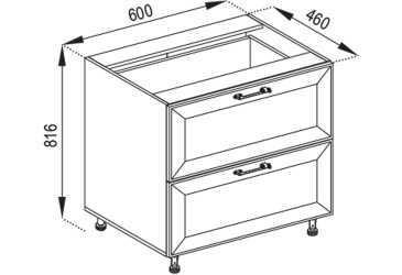 Н 60 Ш Favorit Марго Svit Mebliv