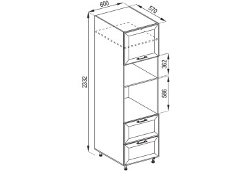 П 60 ДШ п/мікрохв. (h-920) Favorit