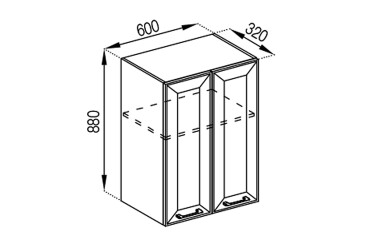 В 60 під витяжку (h-920)