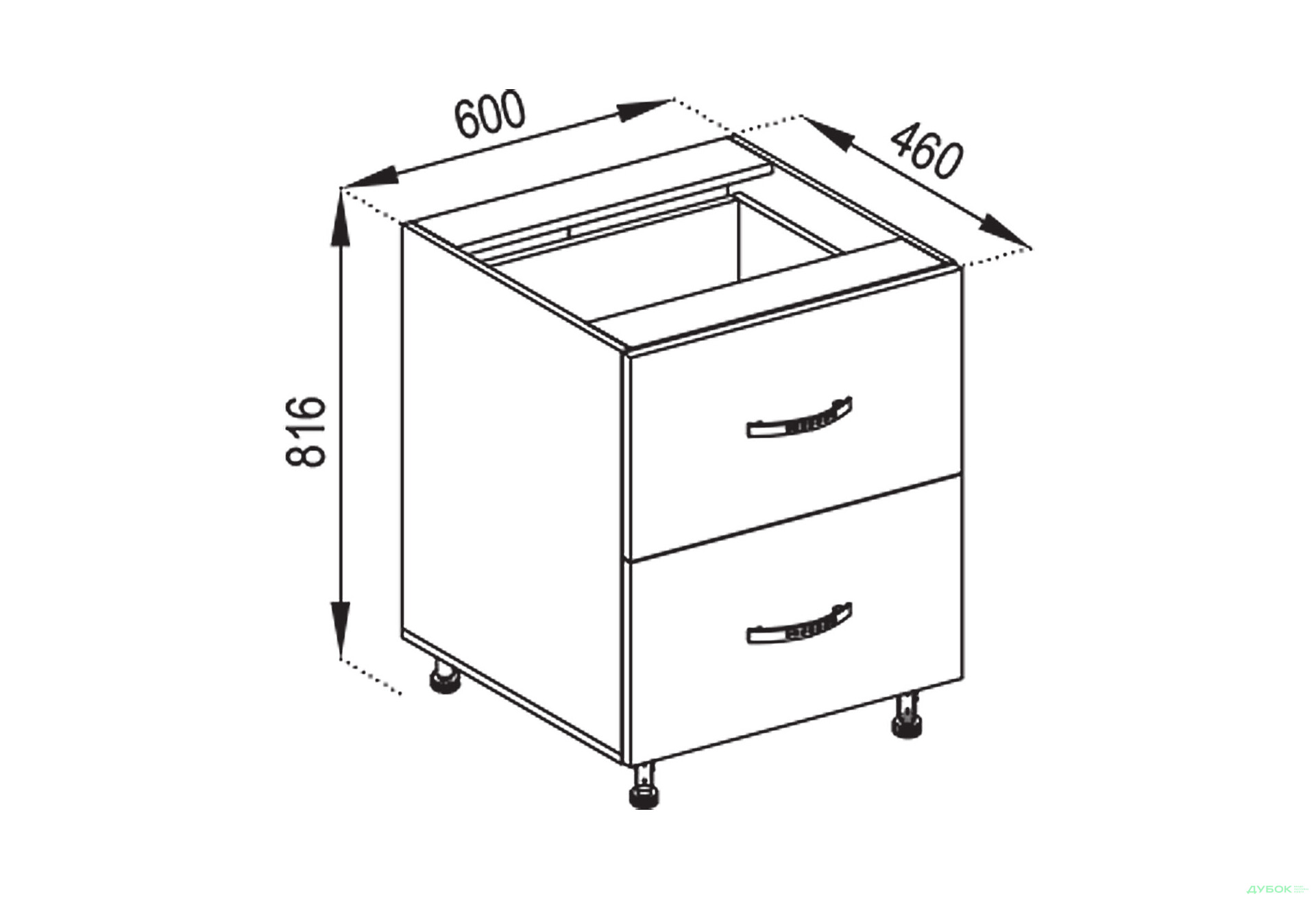 Зображення 1 - Н 60 Ш Favorit Оля Світ Меблів