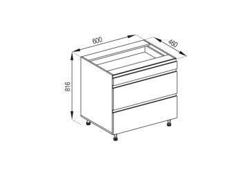 Н 60 3Ш (1+2) Favorit Тина Svit Mebliv