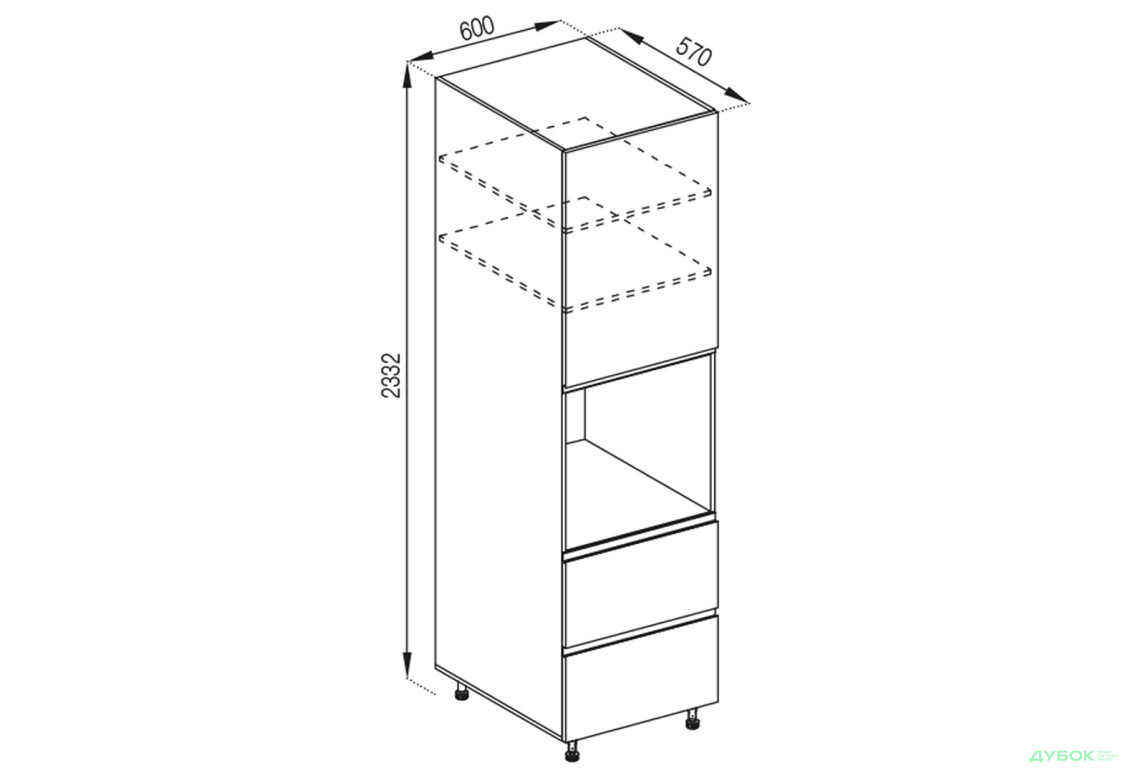 П 60 ДШ (h-920) Favorit Тіна Світ Меблів - Зображення 1 Зображення 1 - П 60 ДШ (h-920) Favorit Тіна Світ Меблів
