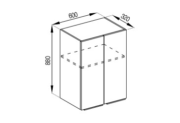 В 60 під витяжку (h-920)