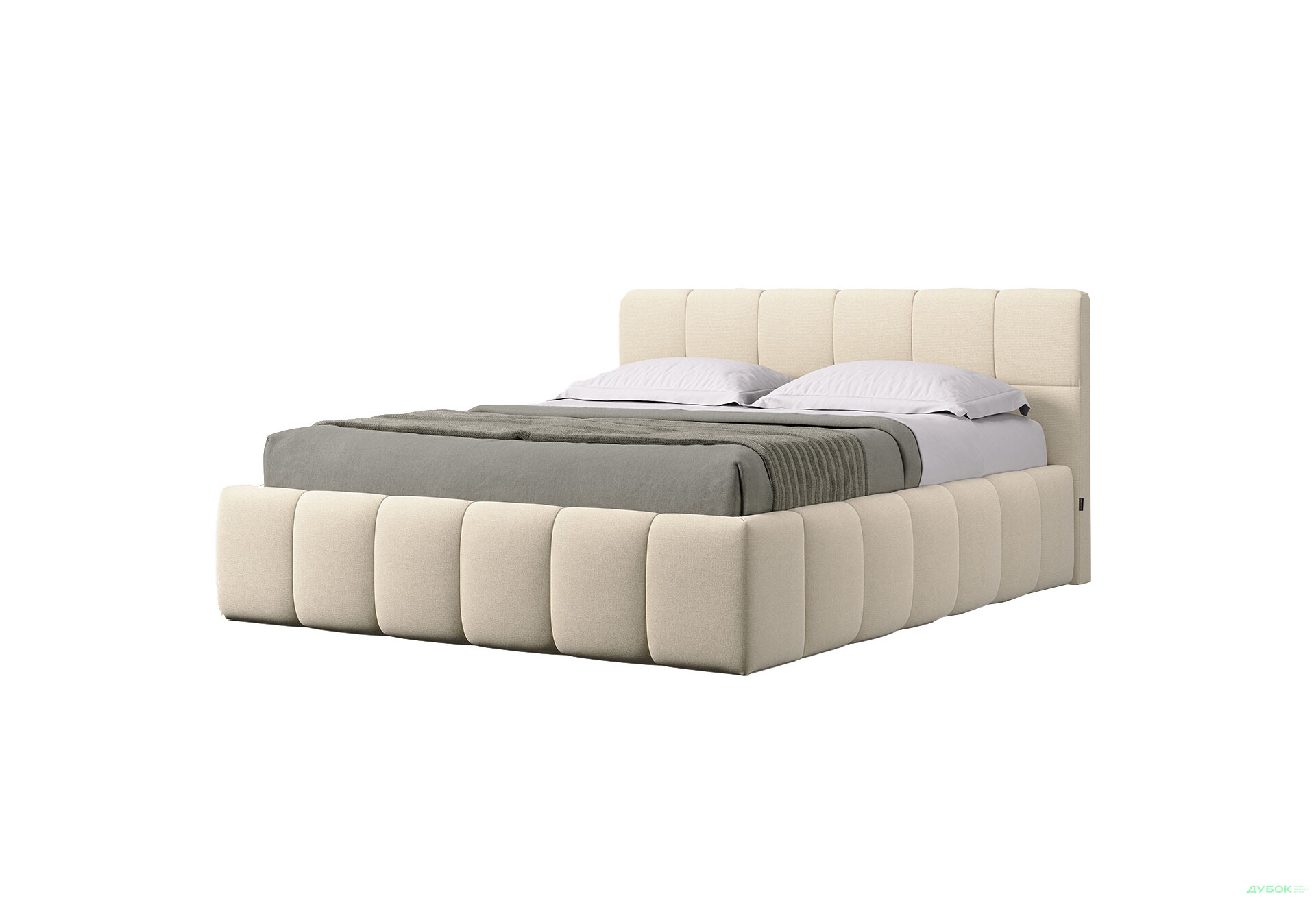 Ліжко-подіум MiroMark Тоні 160x200, світлий беж - Зображення 1 Зображення 1 - Ліжко-подіум MiroMark Тоні 160x200, світлий беж