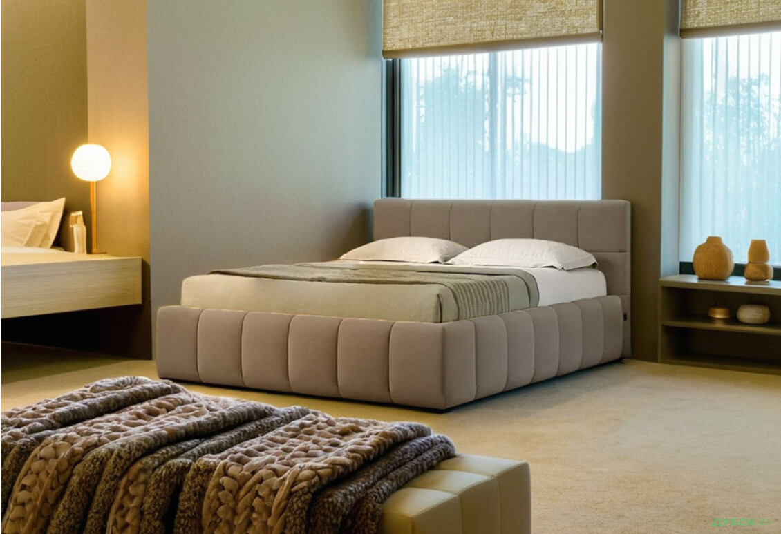 Ліжко-подіум MiroMark Тоні 180x200, беж - Зображення 2 Зображення 2 - Ліжко-подіум MiroMark Тоні 180x200, беж