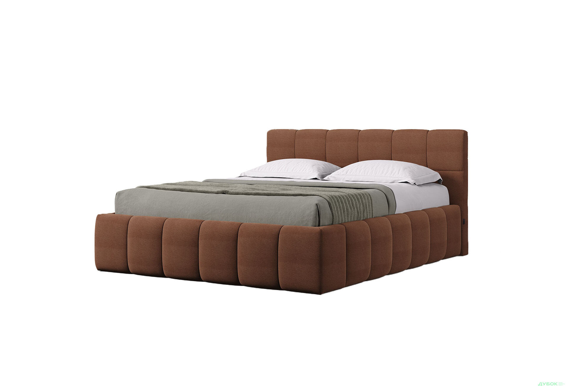 Изображение 1 - Кровать-подиум МироМарк Тони 180x200, терракотовая