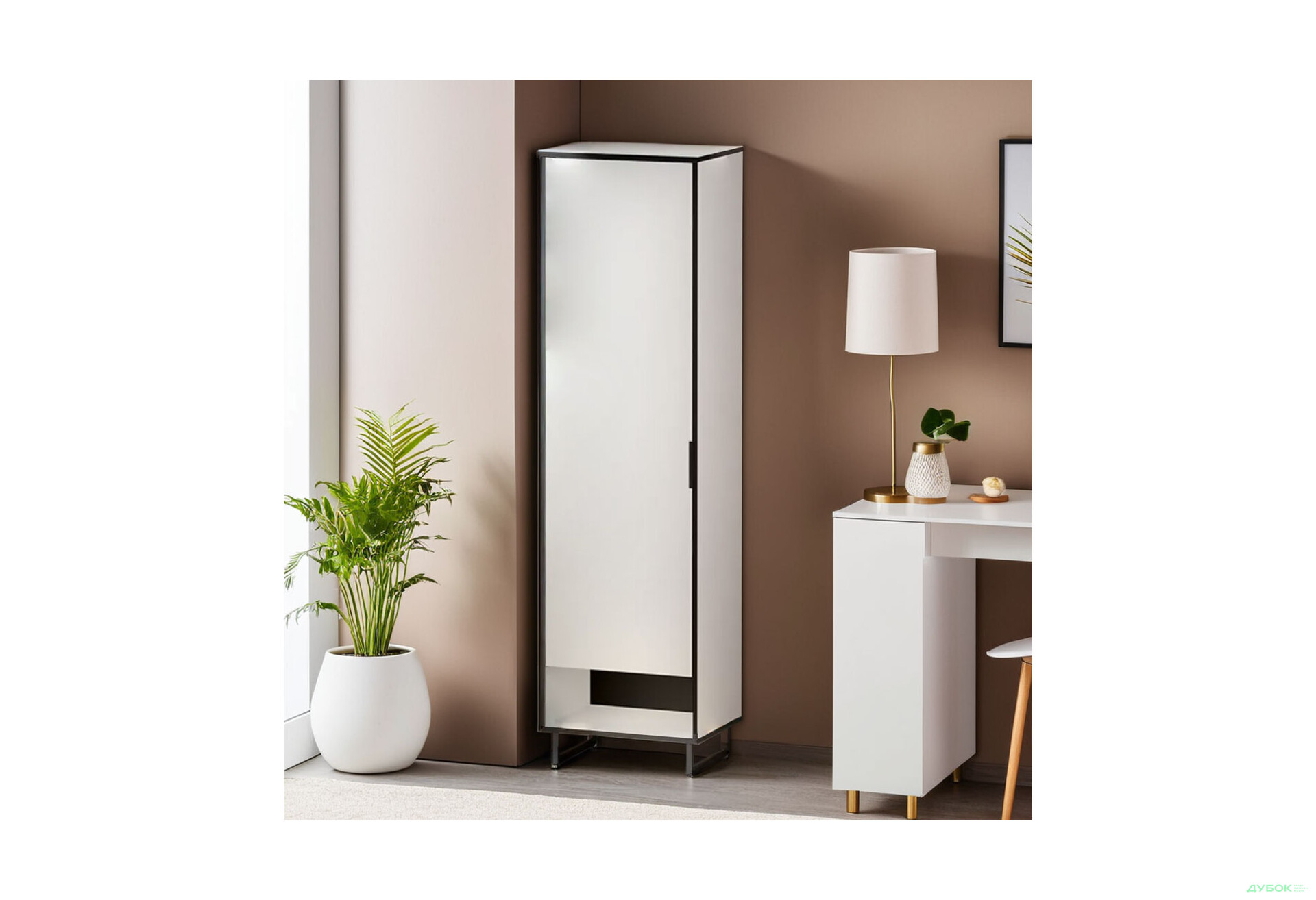 Зображення 2 - Шафа Moreli F-0005 Forte / Форте, 55 см білий