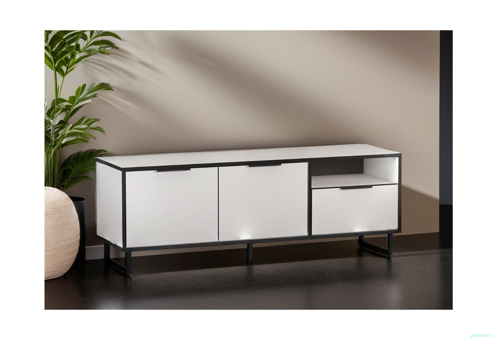 Изображение 2 - ТВ тумба Moreli F-0007 Forte / Форте, 140 см белый