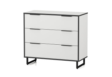 Комод Moreli F-0008 Forte / Форте, 90 см білий